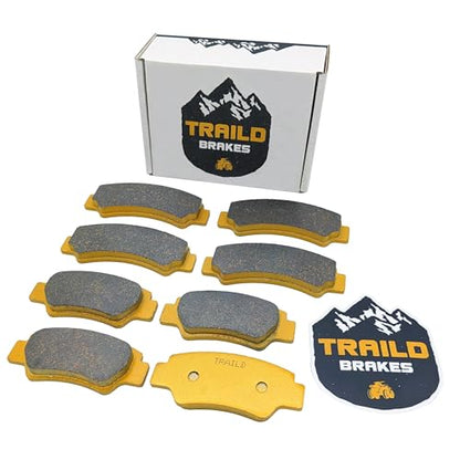 Traild Ceramic Brake Pad & Rotor Kit for CFMoto UForce 2022-2026 Full Set - style: 6-Seater Ceramic Pad & Rotor Set