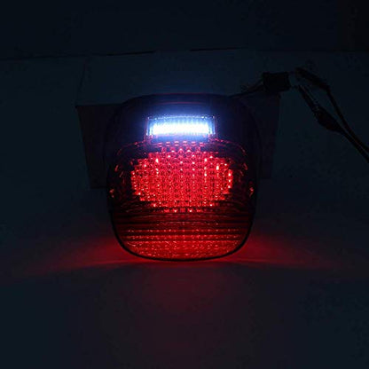 Eagle Lights Red Strobing LED Tail Light Upgrade for Harley Davidson Sportster/Softail/Touring/Dyna - color: Red