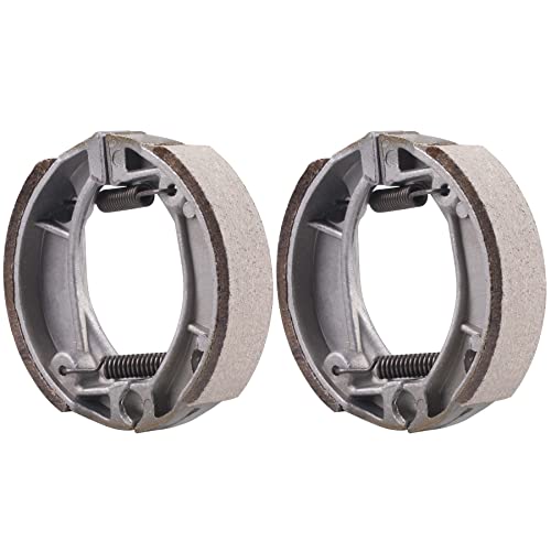 JINGKE Front and Rear Brake Shoes Kit for Honda CR60 XR70 CRF70F CR80 XR80 CRF80F XR100R CRF100F