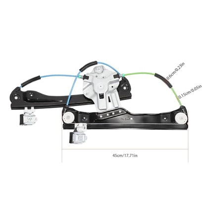 Front Left Driver Side Window Regulator Without Motor for Chevy Volt 11-15 - size: Front Left, style: 751-575