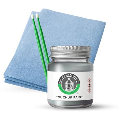 ERA Paints - KAD - Gun Metallic for NISSAN Exact OEM Color Match Automotive Touch Up Paint for Cars - Scratch & Chip Repair for Metal & Plastic - Basic Kit - Made in USA - style: Jar - Basic Kit