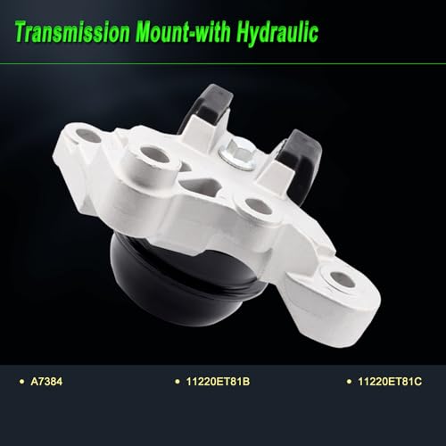 Engine Motor Mount Compatible with Nissan 08-13 Rogue 2.5L L4 AWD - size: 2008-2013 Rogue AWD 2.5L
