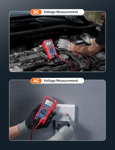 AstroAI Digital Multimeter, TRMS 4000 Counts, Auto-Ranging, Battery Test - style: Auto-Ranging