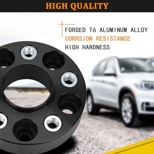 BRTEC 35mm 5x112mm Hubcentric Wheel Spacers M14x1.25 for BMW Mini Cooper