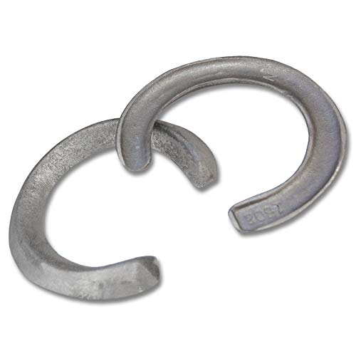 MPI 1" Front Coil Spring Spacer Set Lift Kit Cast Aluminum Compatible with Select Ford, AMC, & Chevy Passenger Cars Including Fox Body