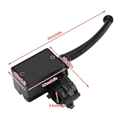 Right Brake Main Master Cylinder, Motorcycle Brake Cylinder for FourTrax 300 300FW 4x4 1988-2000