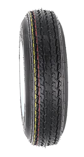 eCustomrim 2-Pack Trailer Tire Rim Assembly 4.80-8 480-8 LRC 4 Lug White
