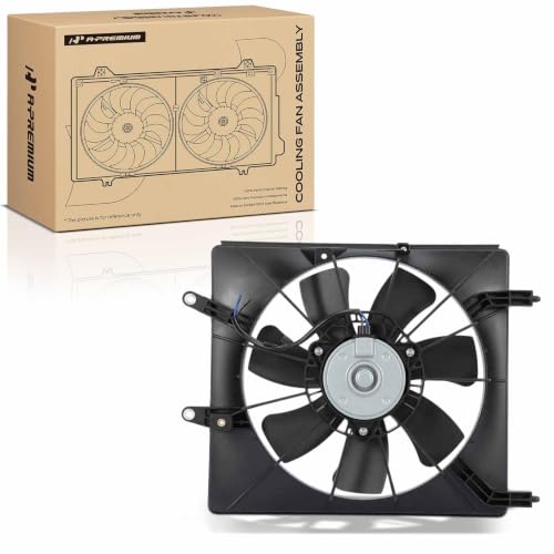 A-Premium Right Engine Radiator Cooling Fan Assembly