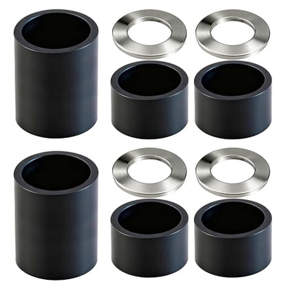 AR-PRO Wheel Hub Spacers – Nylon 5/8" Axle Spacer Kit, Combo Pack with 4 x 1/2in and 2 x 1in Extension Sleeves for Hand Trucks, Dollies, Utility Carts, Wagons - size: 5/8" Bore