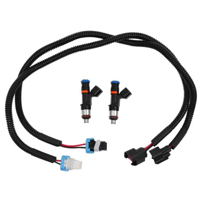 0280158197 Fuel Injector Harness Set of 2 Compatible with 2011-2014 RZR - color: RP-FI02601