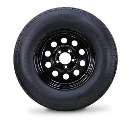Free Country Trailer Tire Wheel ST175/80D13 8-Ply D 96L 5X4.5 Black Mod Rim - size: ST175/80D13 / 5x4.5" PCD / 8PR