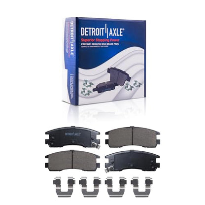 Detroit Axle - Brake Kit for 99-04 Oldsmobile Alero, 99-05 Pontiac Grand Am - size: 8PR1900022/kit