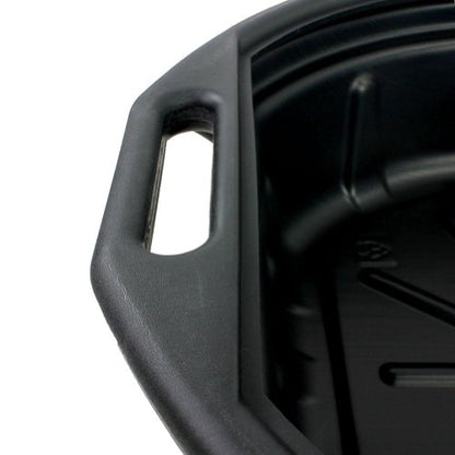 Capri Tools CP21024 Portable Oil Drain Pan, 2 gallon, Black