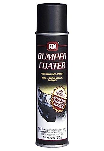 SEM 39083 Gloss Black Bumper Coater Aerosol - 12 oz.