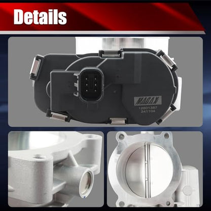 Electronic Throttle Body Assembly S20019 977-316 67-3013 6E-3013 - size: S20019