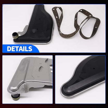 4T60E 4T65E Automatic Transmission Filter Oil Pan Gasket Kit TF-161 - style: 8651651