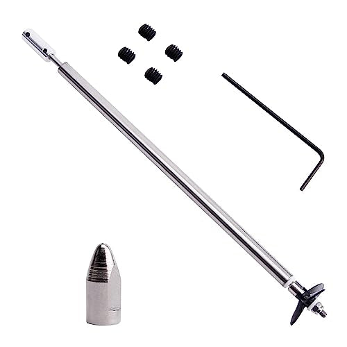 Fielect Drive Shaft w Propeller and Universal Joint for RC Boat, L200mm Shaft, L150mm Sleeve, D36mm Propeller, Fit for 3mm Motor Shaft - color: 3.00mm 20cm 15cm