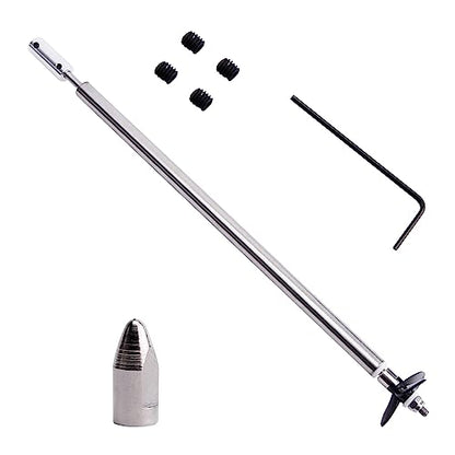 Fielect Drive Shaft w Propeller and Universal Joint for RC Boat, L200mm Shaft, L150mm Sleeve, D36mm Propeller, Fit for 3mm Motor Shaft - color: 3.00mm 20cm 15cm