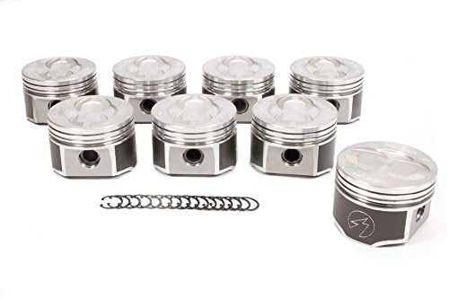 L2303NF +.030 over size forged pistons and moly rings compatible with Ford 428 CJ 4.160 Bore diamter.