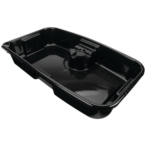 Performance Tool W4079 11-Quart Automotive Oil Drain Pan with Filter Stand - style: 11 Quart Drain Pan