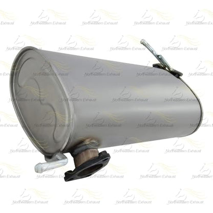 Exhaust Rear Muffler Compatible for 2014-2019 Mitsubishi Outlander 2.4L | Stainless Steel | Northeastern Exhaust | Free Gasket and Bolts & Nuts Included | Direct-Fit Replacement