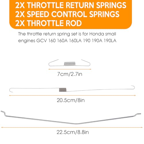 36 Pack Throttle Return Springs for Honda Briggs Engine