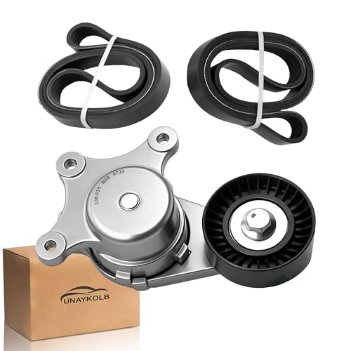 Serpentine Drive Belt Tensioner Kit For Ford Edge 07-11 Explorer 11 Fusion - size: Ford Edge, Fusion, Mazda 6, Cx-9 (07-15)