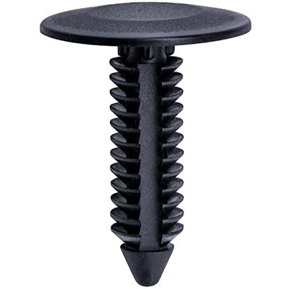 Rexka 20pcs M6.3 Splash Shield Wheel Cover Bumper Cover Retainer Clip Pin Rivet for Jeep Dodge Ram Chrysler 6501916 GM 22547243 - color: 20pcs