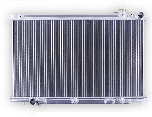 Full Aluminum Radiator for 2003-2007 03 04 05 06 07 Infiniti G35 Base Journey Sport X 3.5L V6 3498CC MT/AT FI ASP. N VQ35HR VQ35DE GAS Engine Radiator - size: 49