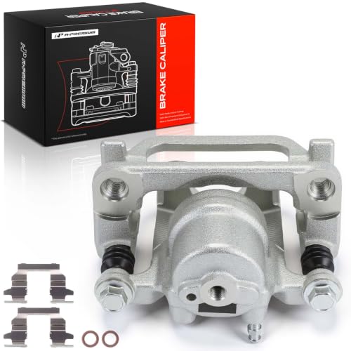 A-Premium Rear Left Driver Disc Brake Caliper with Bracket - style: Rear Driver Side
