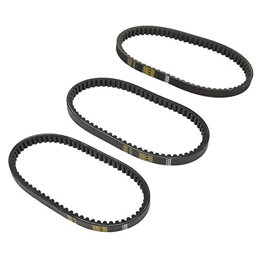 BLACKHORSE-RACING 3Pcs Go Kart Drive Belt 725, Drive Belt Clutch Belt for Hammerhead Trailmaster Mid Karts, 725 Belt for 30 Series Torque Converter Belts