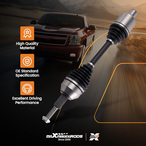maXpeedingrods Front Right CV Axle Assembly for Chrysler Town & Country - size: 66-3639