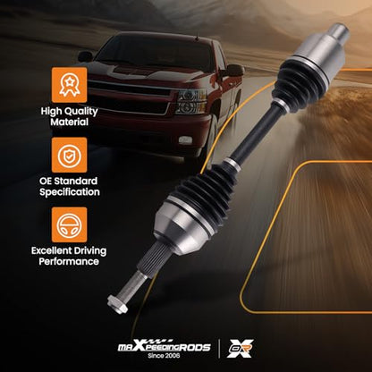 maXpeedingrods Front Right CV Axle Assembly for Chrysler Town & Country - size: 66-3639
