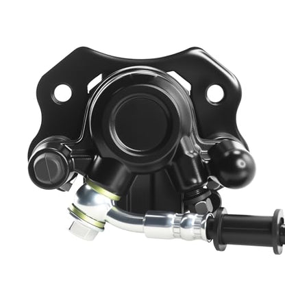 PRO BAT Mini ATV Hydraulic Brake Kit with Master Cylinder Caliper - color: Silver&Black