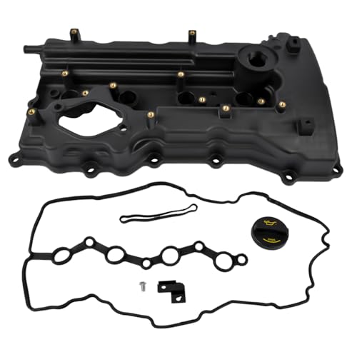 Engine Valve Cover w/Gasket and Cap Replacement for Sonata Santa Fe Sport