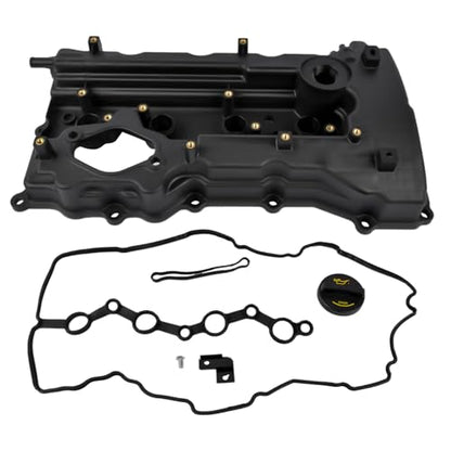 Engine Valve Cover w/Gasket and Cap Replacement for Sonata Santa Fe Sport
