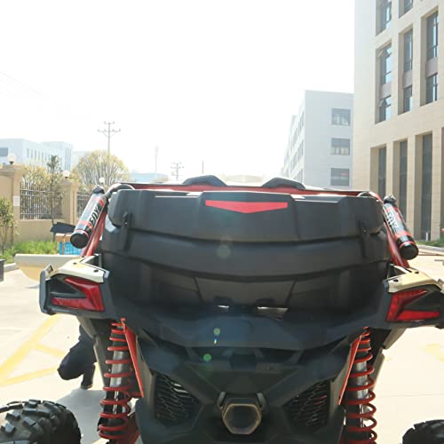 for ATV UTV 23 GAL Trunk Storage Cargo Rear Box Fit for Can-Am Mavetick X3 Outlander 86L