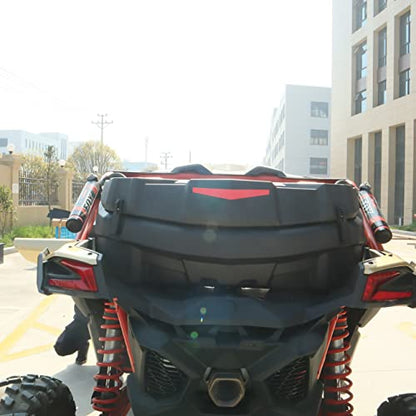 for ATV UTV 23 GAL Trunk Storage Cargo Rear Box Fit for Can-Am Mavetick X3 Outlander 86L