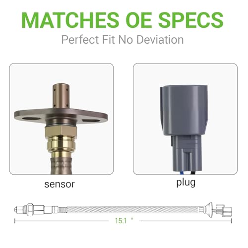 O2 Oxygen Sensor Upstream 250-54051 Compatible with Toyota 4Runner 1999-2002, Tacoma 2000-2004, Tundra 2000-2004, 2.4L 2.7L 3.4L # 234-9001 89467-35030 89467-34020 89467-34021 89467-35011 89467-35040 - size: 250-54051