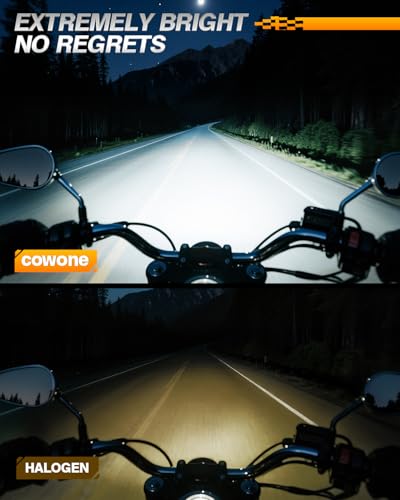 DOT Approved 5D 5-3/4 5.75" LED Headlight Compatible with Sportster Iron 883 Street BOB Low Rider Super Wide Headlamp Driving Lights Black