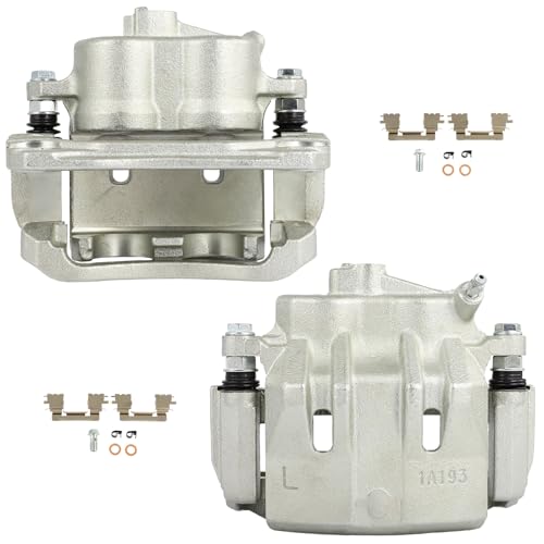 SCITOO 19-B2831 19-B2830 Front Left & Right Disc Brake Calipers w/Bracket - size: Front[19-B2830 & 19-B2831]