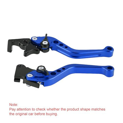 BAFOVY Zerone CNC Aluminum Motorcycle Brake and Clutch Levers Handle Set, Blue - color: Blue