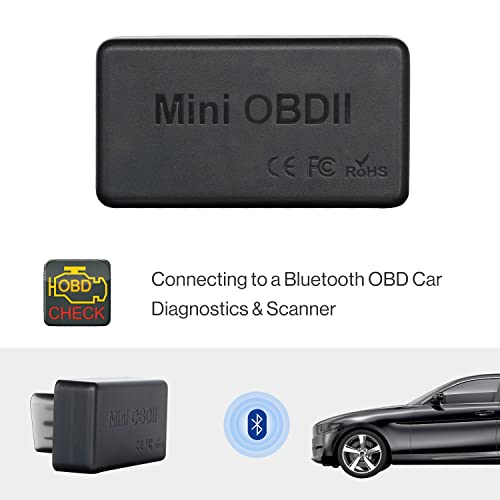 ATOTO AC-4450 Bluetooth OBDII/ OBD2 Car Diagnostic Scanner/Scan Tool only A5,A6,S8,X10,V10,P9,P10 Series Android Car Stereo - Compatible with Torque App