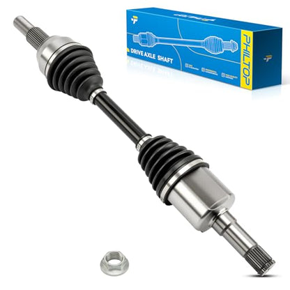 PHILTOP Front Left CV Axle Shaft Assembly for Chevrolet Equinox 2005-2006, Pontiac Torrent 2006, Saturn Vue 2002-2003, 66-1400 CV Axle Shafts - size: 66-1400