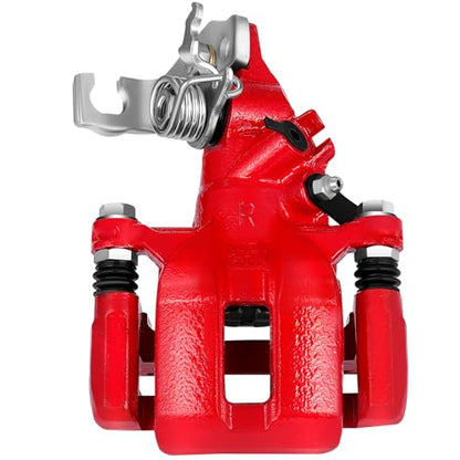 SCITOO Rear Right Disc Brake Caliper Assembly Fit For Acura,For Honda - size: Rear Passenger[19-B2068]Red