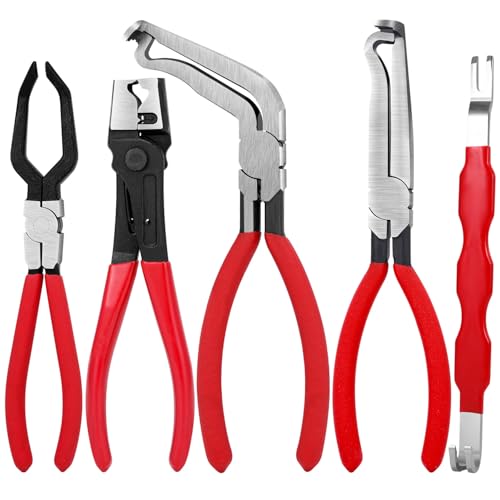 5 PCS Electrical Disconnect Pliers for Cars, Hose Clamp Pliers