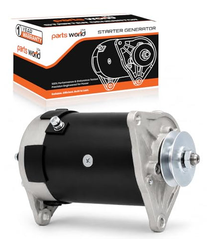 Parts World USA 12V Starter Generator for Club CAR DS FE290 FE350 1984-1996 1018294-01 Gator TX Turf 15435 3102201HI1 420-46000 MO63686 TMC000A0011 AM137931 TMC001B0011