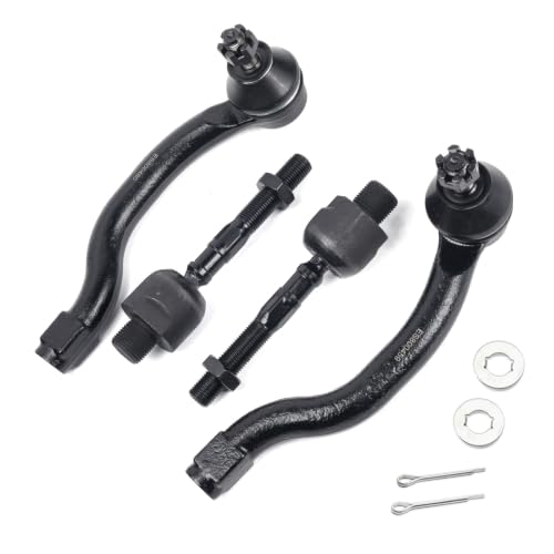 Front Inner & Outer Tie Rod End Kit for Honda Accord 2008 2009 - size: ES800459 ES800460 EV800461