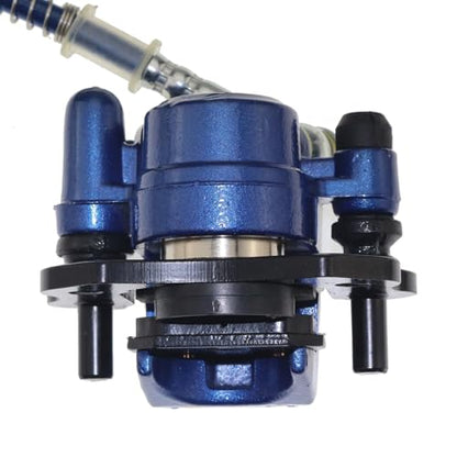 PRO BAT Left Hand Mini ATV Hydraulic Disc Brake Kit - color: Blue