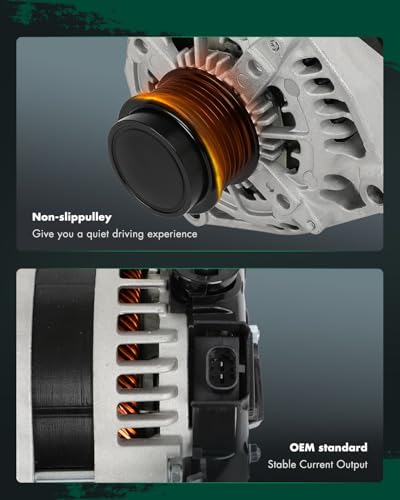 SCITOO 170A New Alternator Fits for Cadillac for Escalade ESV 6.2L 15-20 - size: Small, style: 14009 Alternator